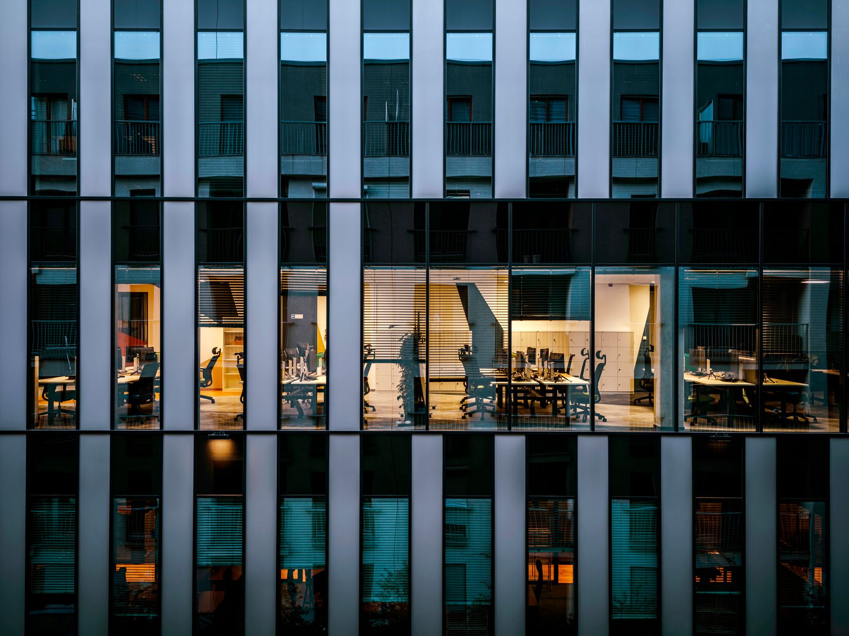building with glass windows